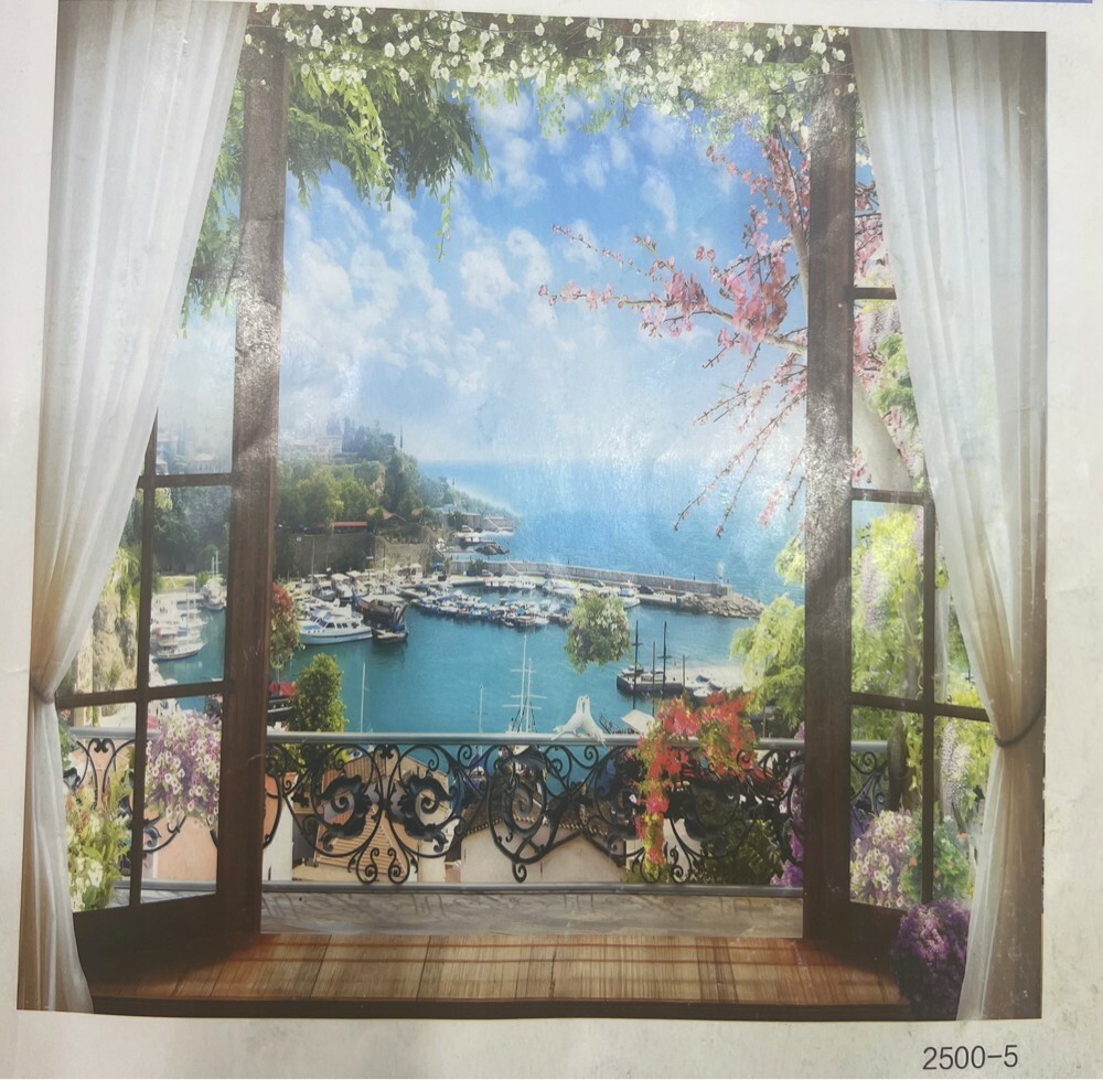 wave curtains and roller & 3D - 16