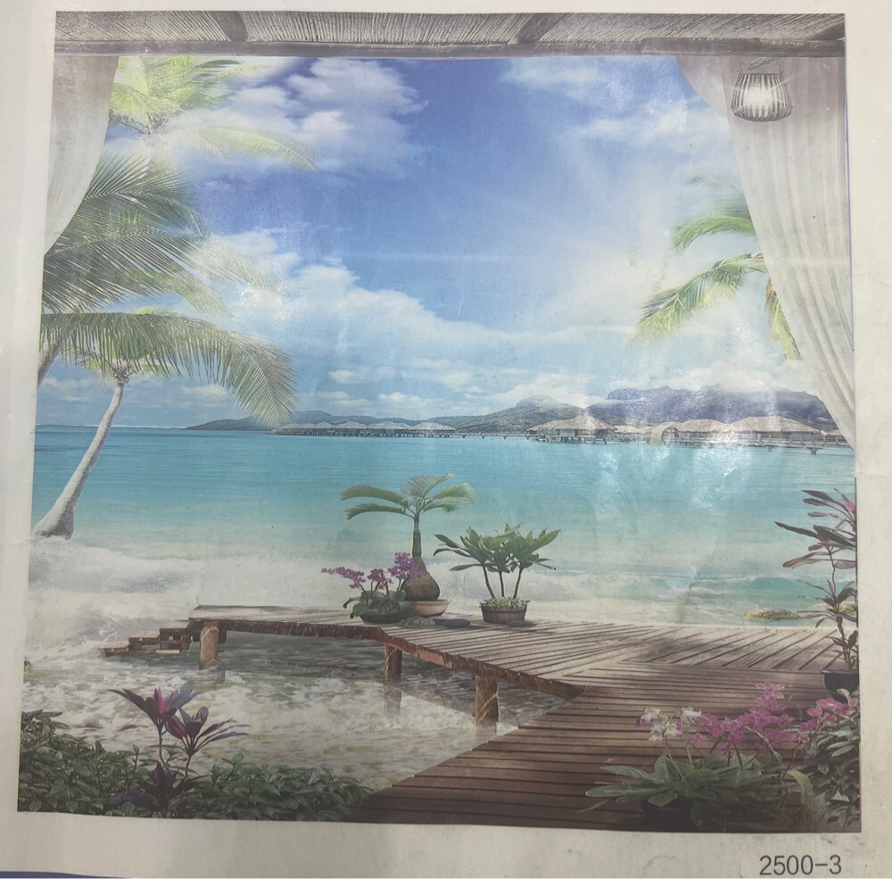 wave curtains and roller & 3D - 18
