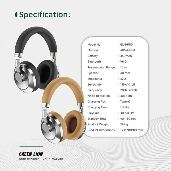 Green Lion Rhythm X50Headphone - 5