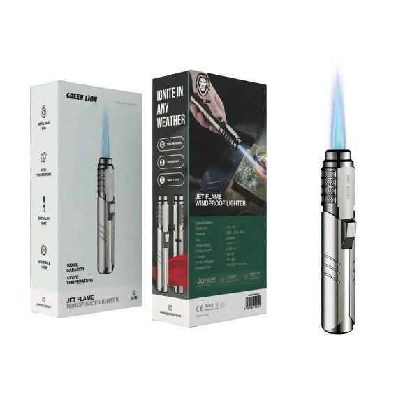 Windproof Jet Flame Lighter - 1