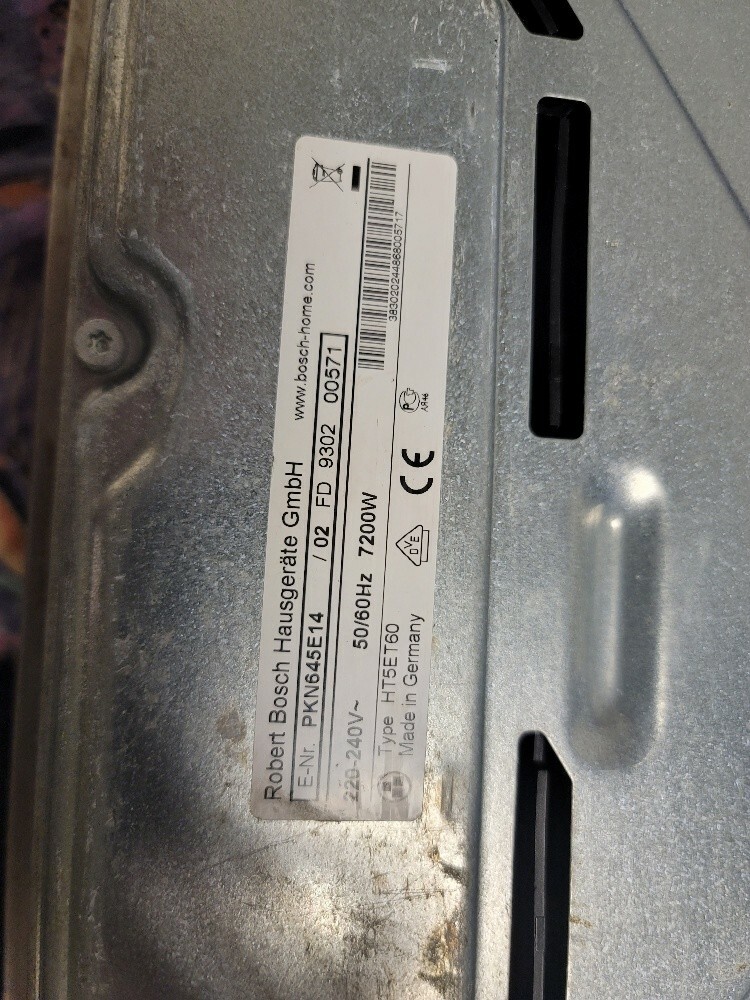 Bosch induction hob - 2