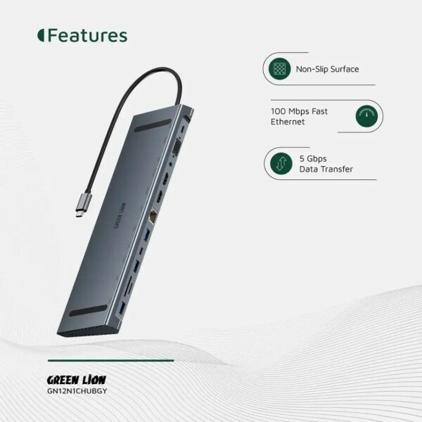 12-in-1 Multi-Port Hub - 3