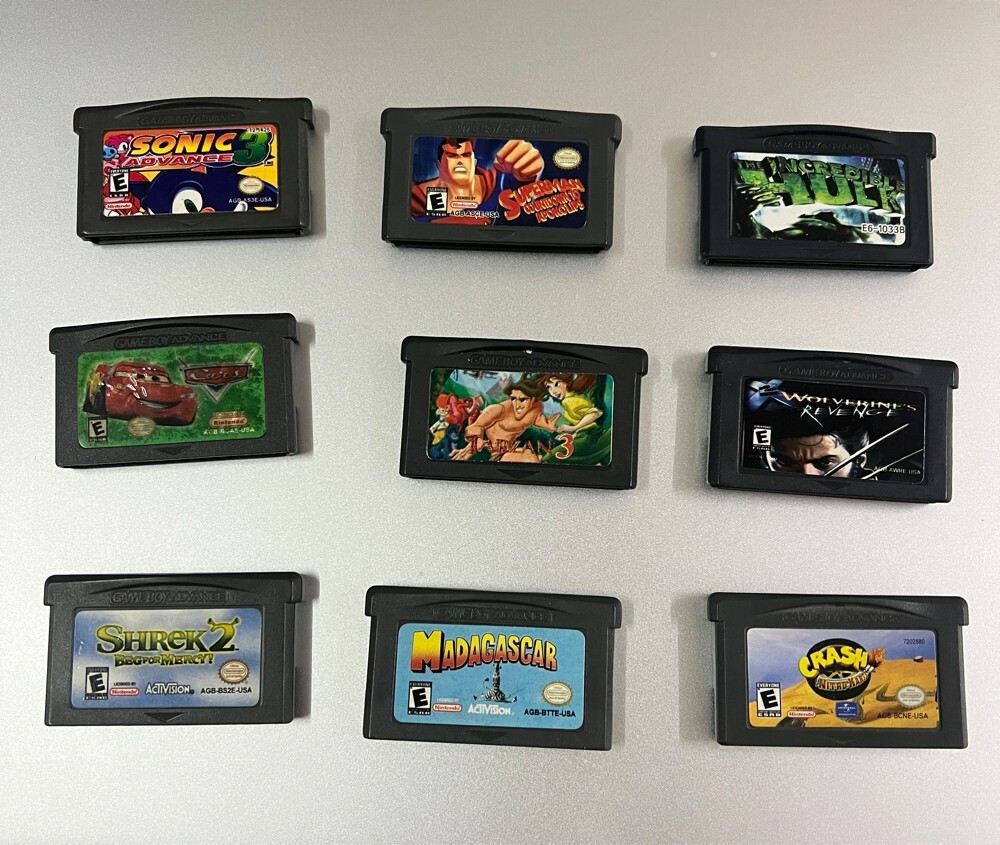 Game Boy Games - 1