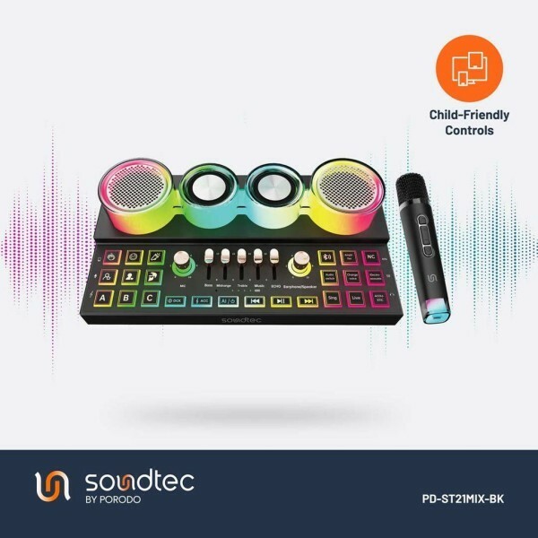 Soundtec Audio Mixer and Speaker - 3