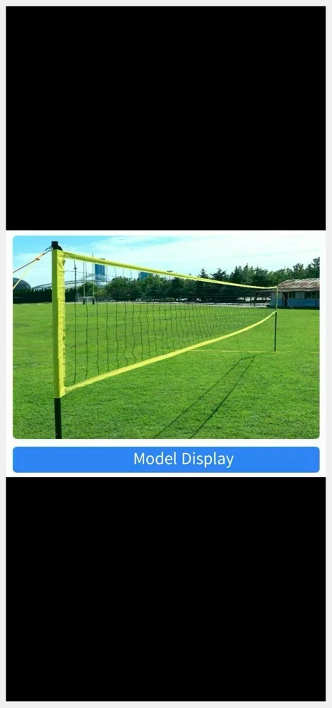 Portable volleyball stand net - 6