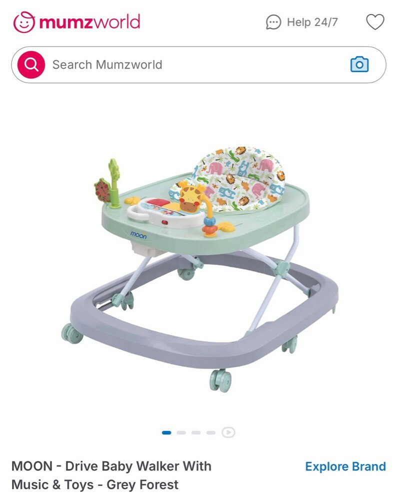 new baby walker (Brand MOON)  - 1