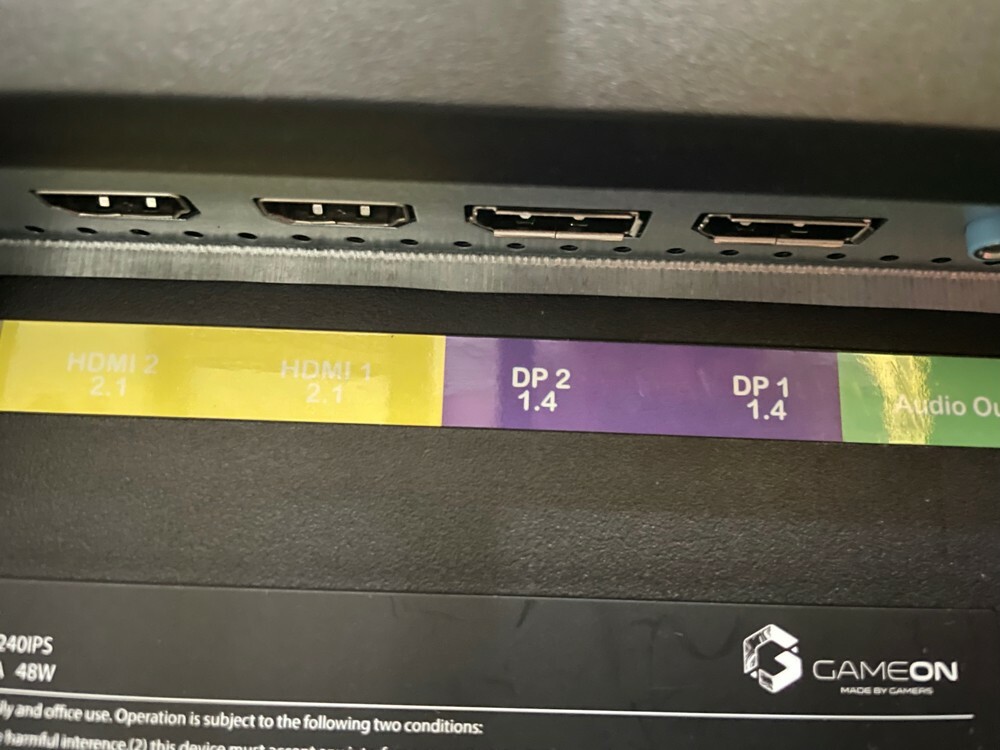 Gameon 27” QHD Gaming Monitor - 10