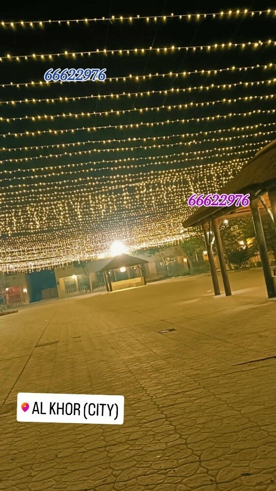 Arabian wedding lighting qatar - 22