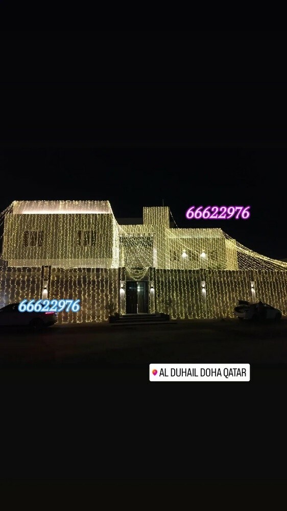 Arabian wedding lighting qatar - 20