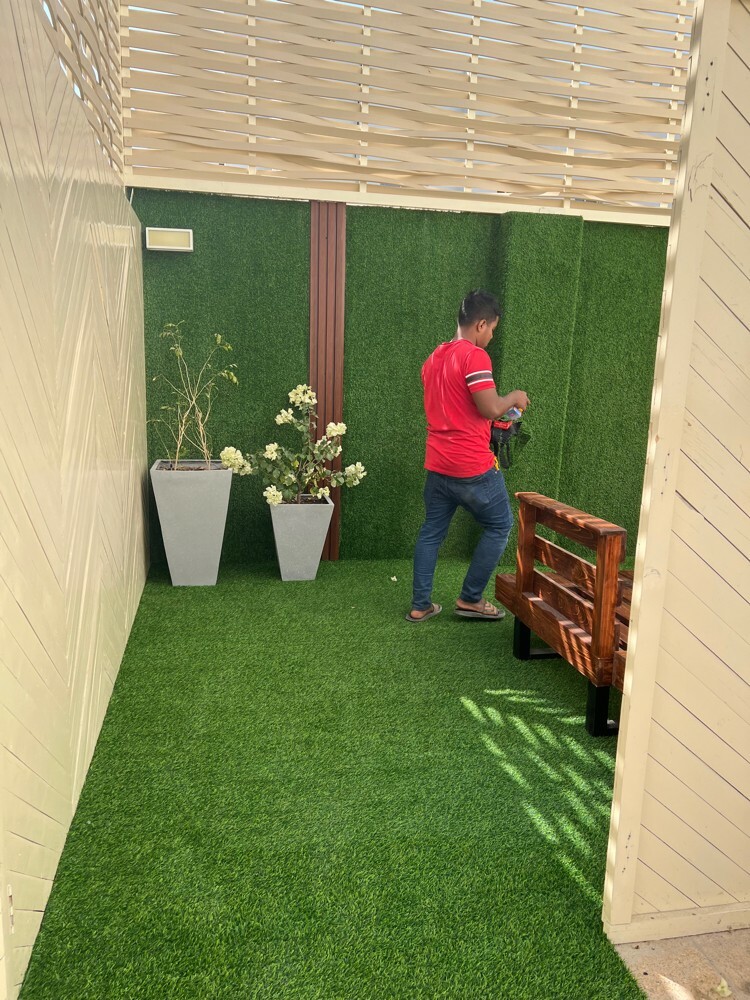 Green grass green tartan  - 12