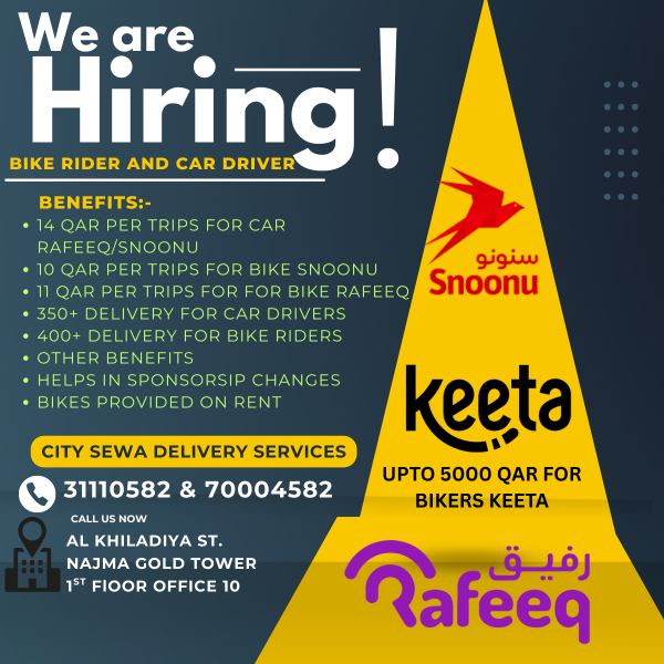 delivery driver and bike riders! - 2