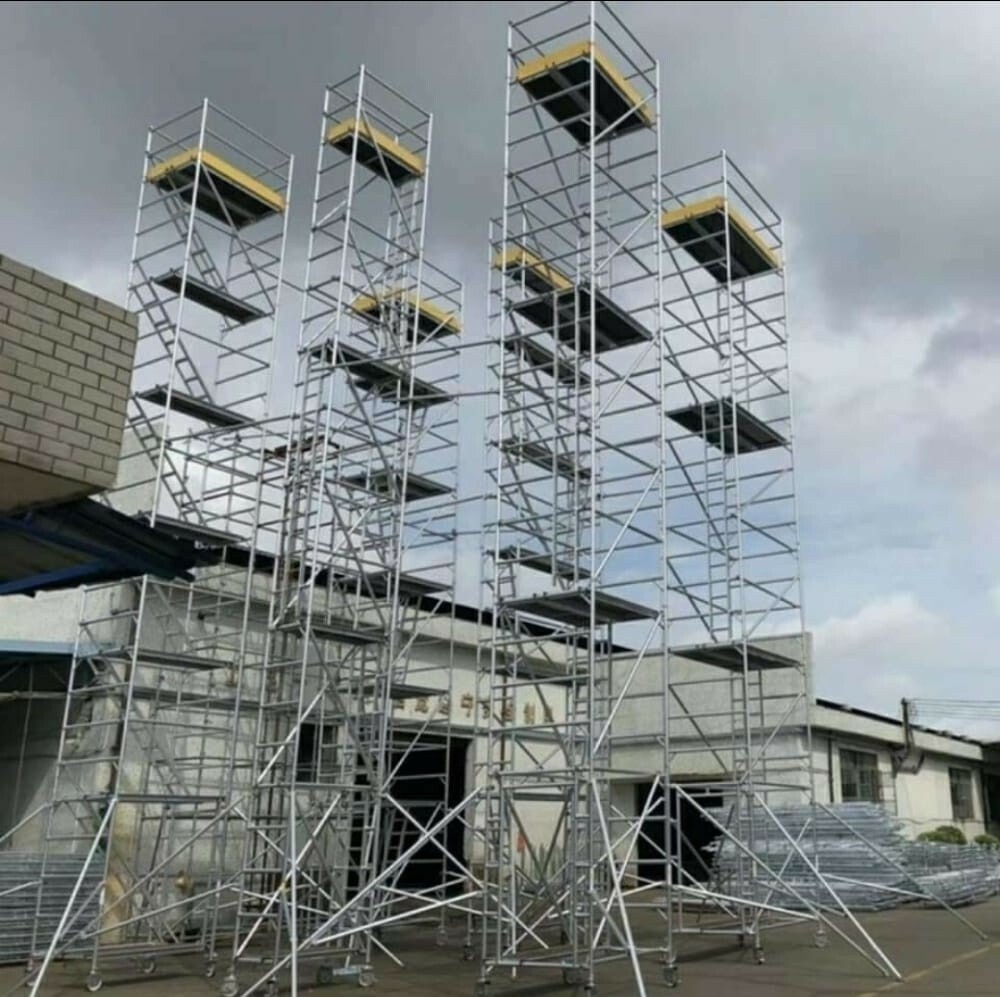Aluminum scaffolding is now avail - 1