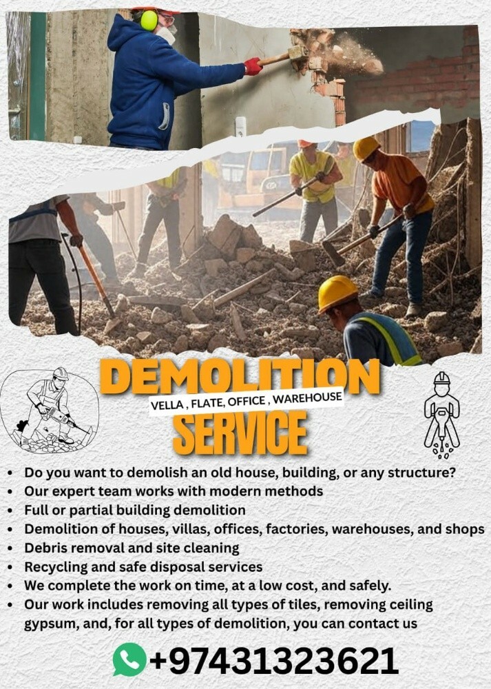 Demolition service & Contraction - 1
