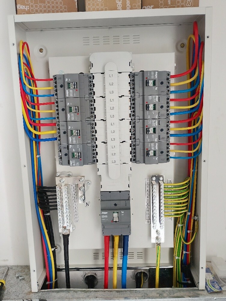 gypsum board paint and electric - 14