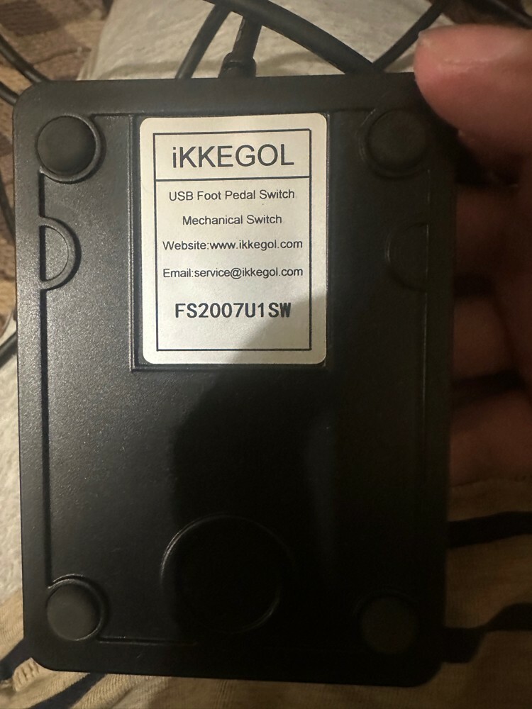 foot pedal switch - 2