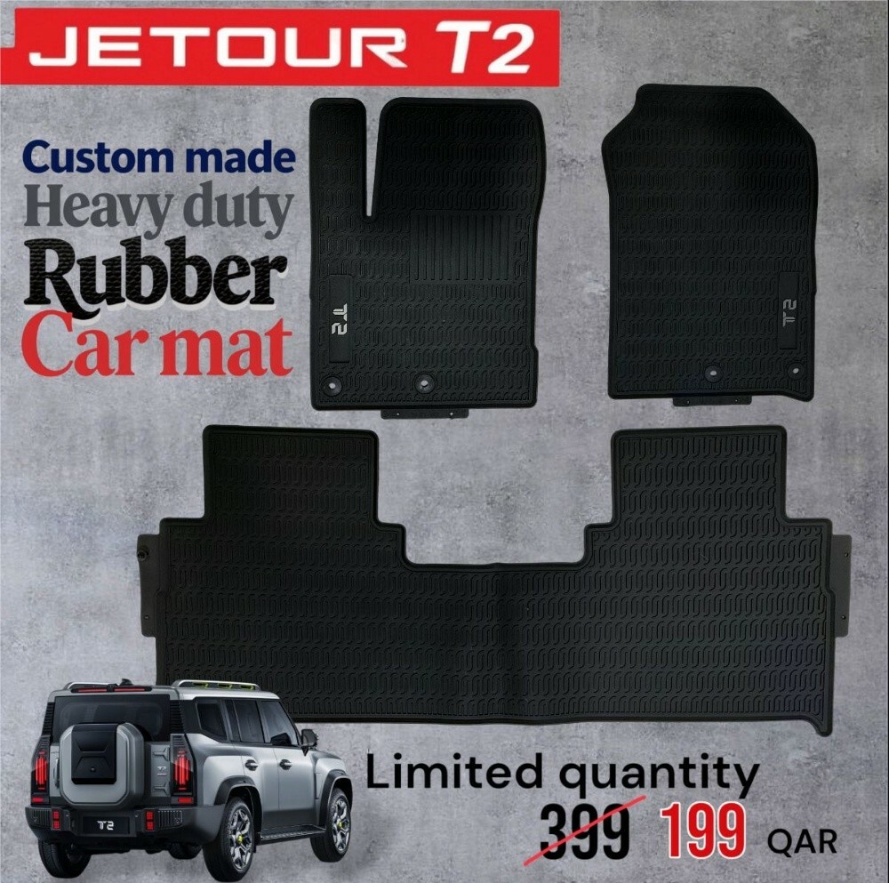 Jetour T2 rubber floor mats - 1