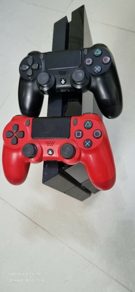 PS4 WITH ALL GAMES AS SHOWN - 1