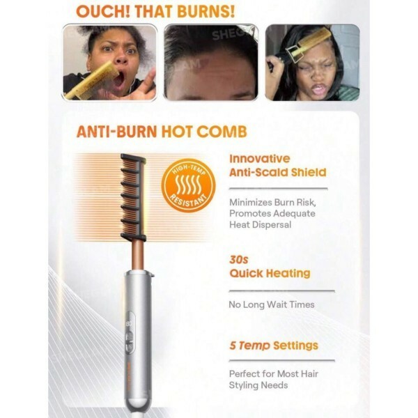 SHEGLAMAntiBurn Hair Straightener - 2