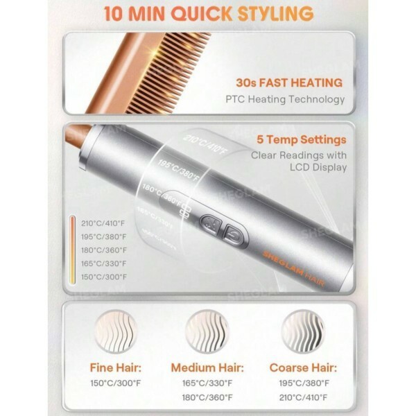 SHEGLAMAntiBurn Hair Straightener - 4