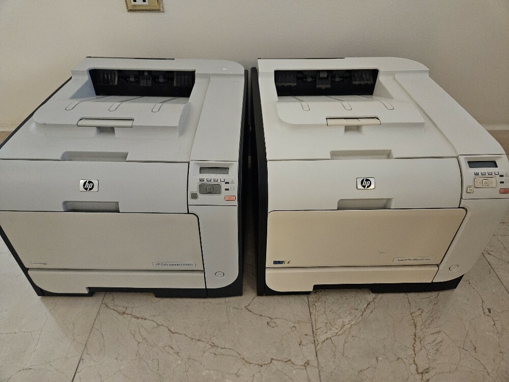 HP laser jet  Pro 400 and CP2025 - 2