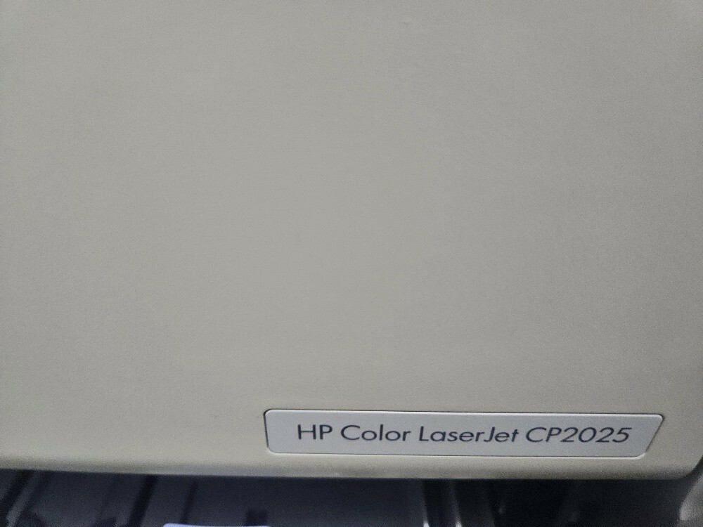 HP laser jet  Pro 400 and CP2025 - 5