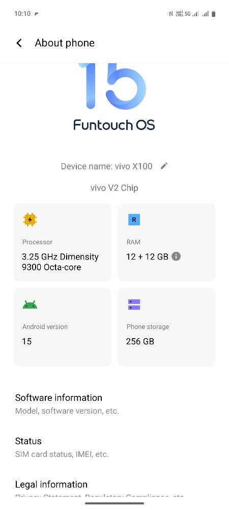 Vivo X100 Zeiss 5G - 3