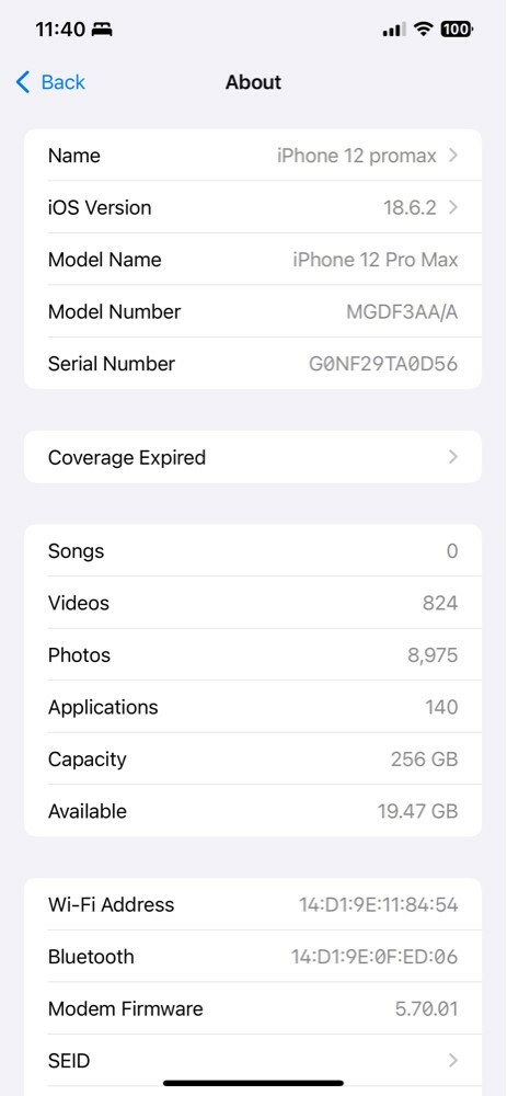 Iphone 12 Promax 256gb - 3