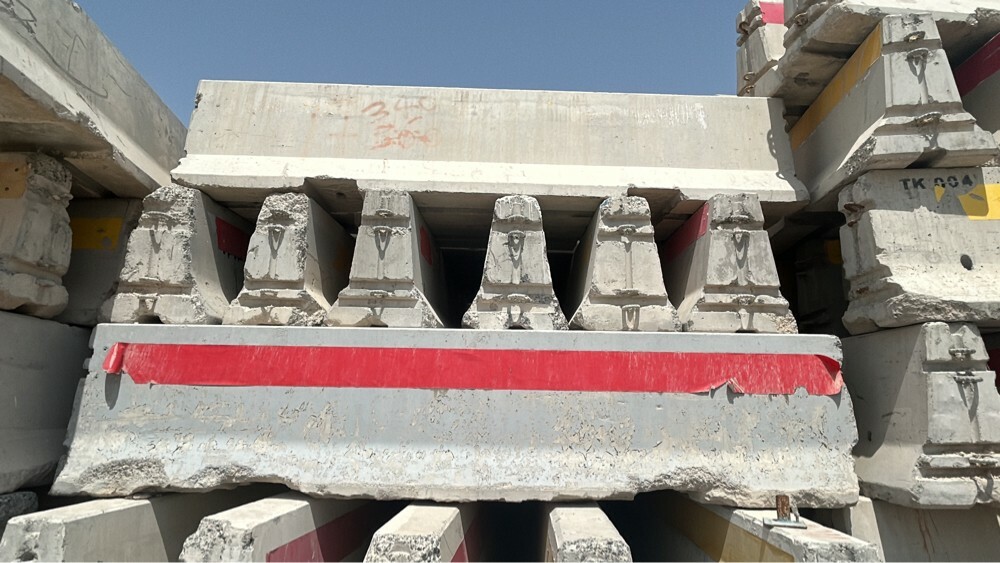 Cement barriers - 1