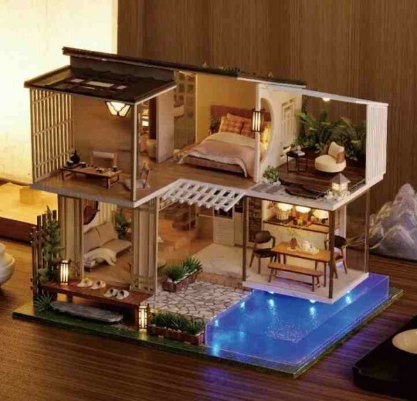DIY Miniature Doll House Craft - 2