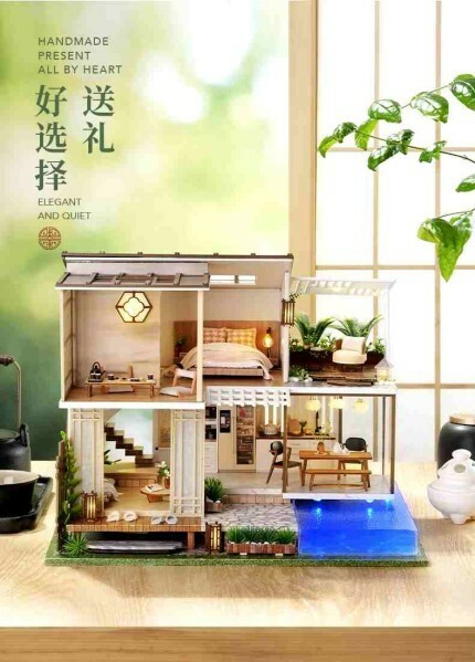 DIY Miniature Doll House Craft - 1