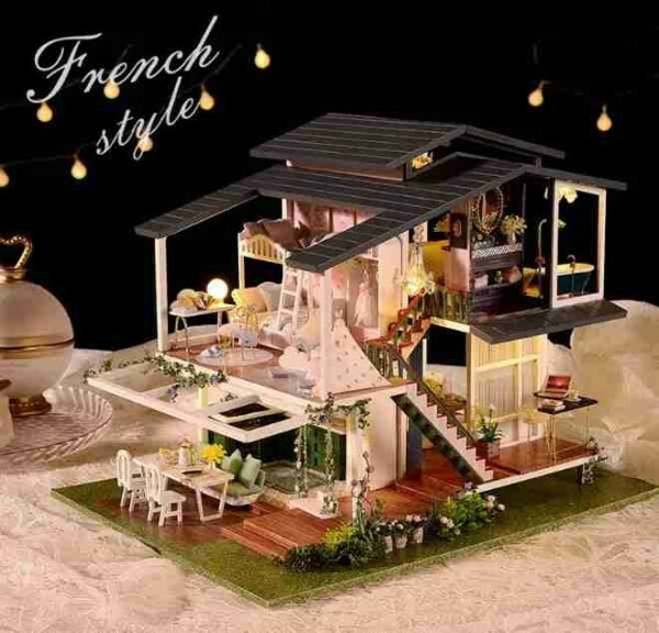 DIY Miniature Doll House Craft - 3