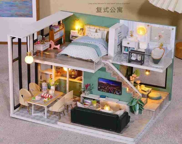 DIY Miniature Doll House Craft - 5