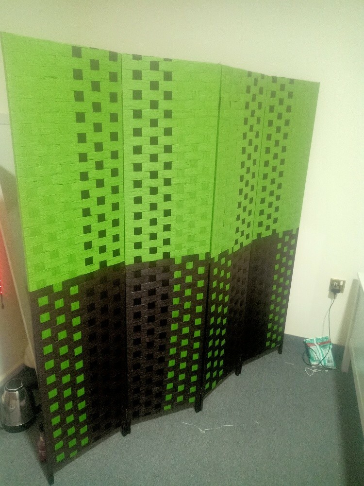 Folding Room Partition Divider - 1
