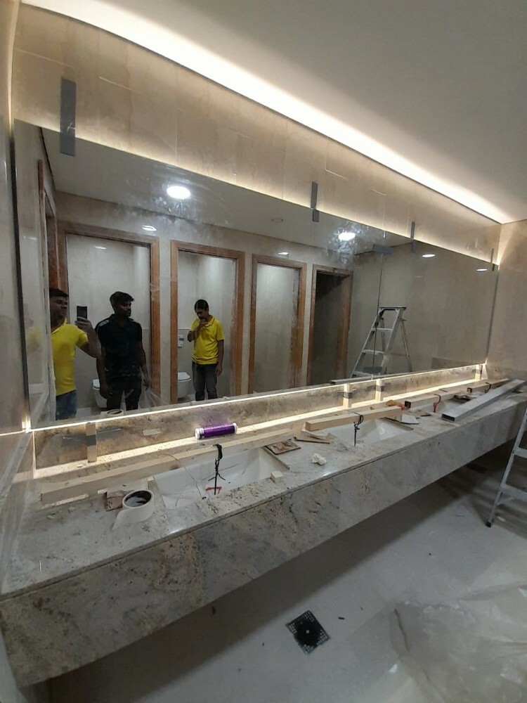 Glass & mirror shower work - 11