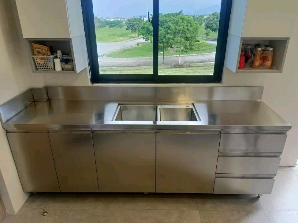 stainless steel kitchen cabinet - 7