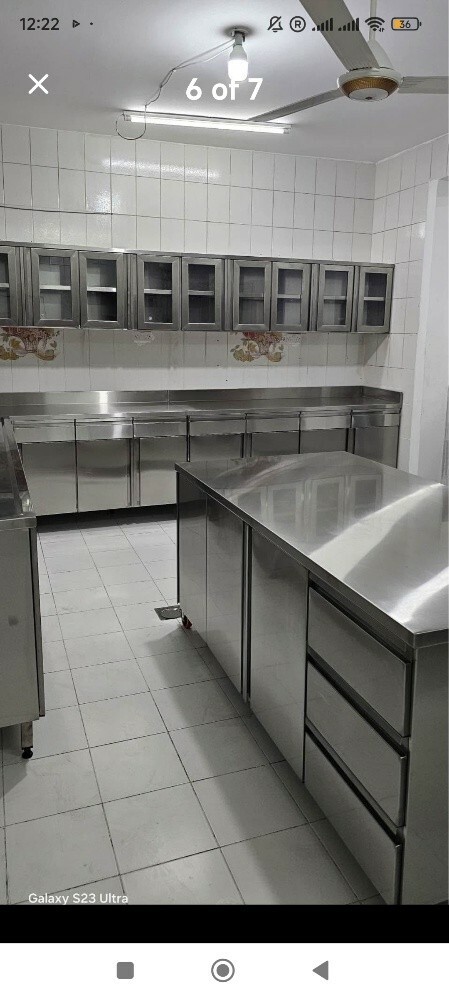 stainless steel kitchen cabinet - 11