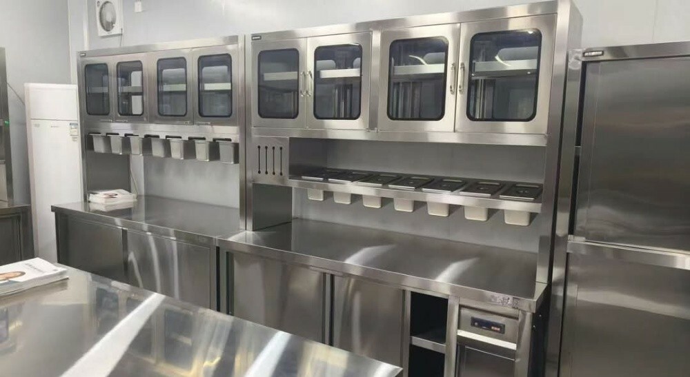 stainless steel kitchen cabinet - 24