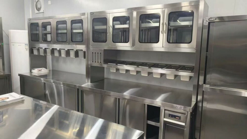 stainless steel kitchen cabinet - 15