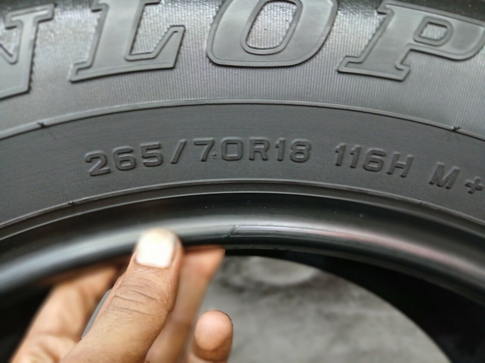 265/70/R18.Dunlop brand - 4