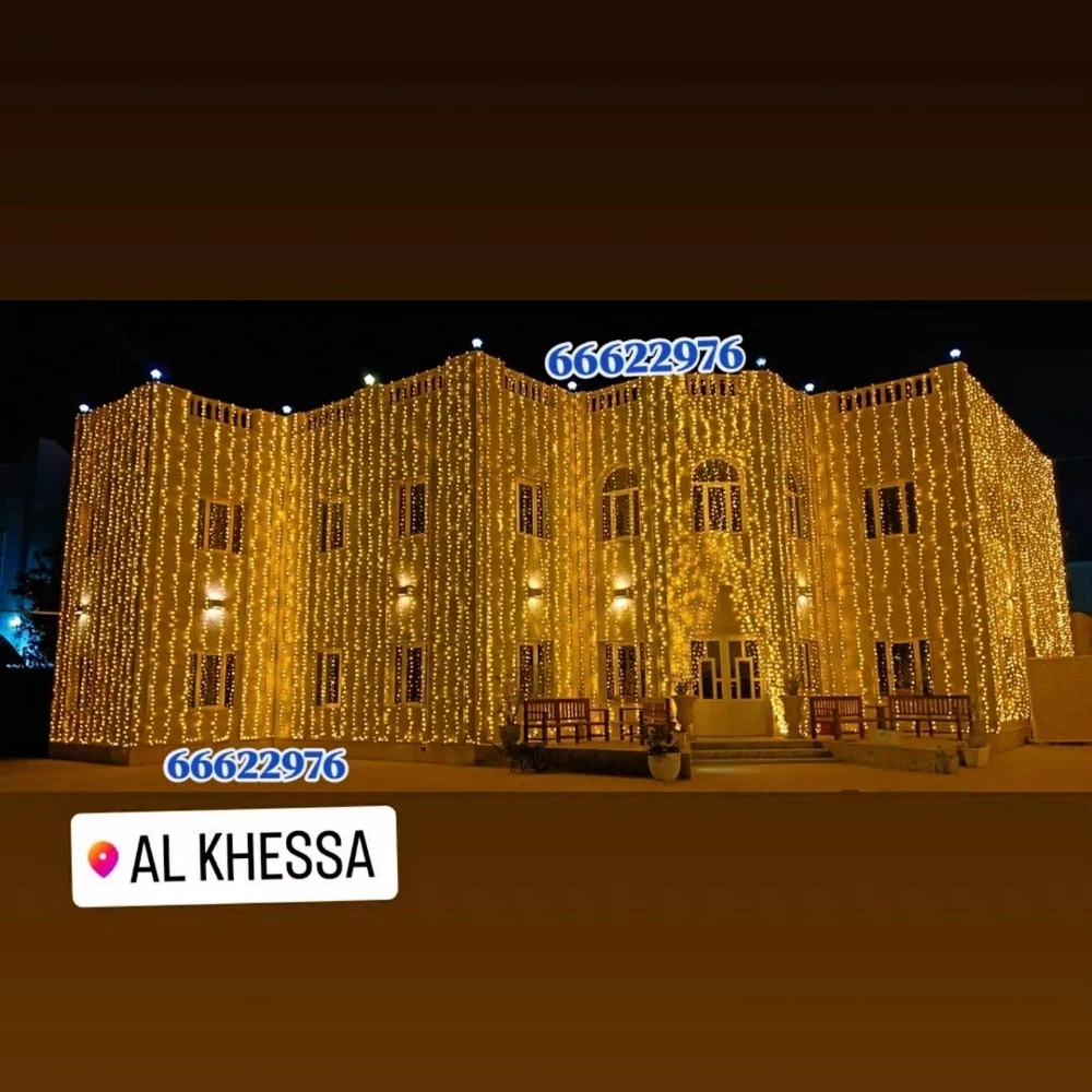 Arabian wedding lighting qatar - 23
