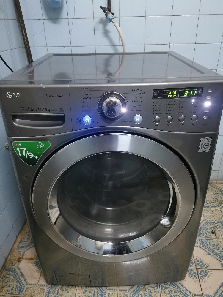 2in1 LG washing machine 17/9 kg. - 2