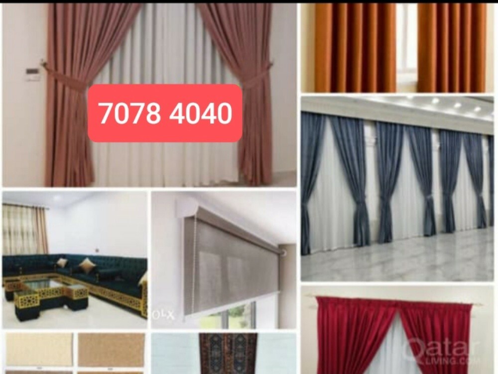 Curtains Blinds Selling fixing. - 1