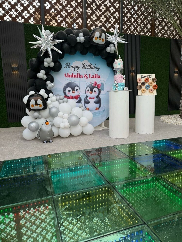 ديكور بالونات البطريق - 1