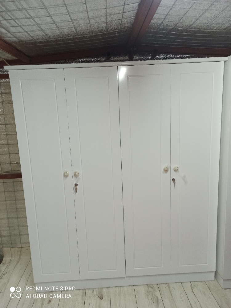 New Wood & Metal Bed,Wooden steel - 17