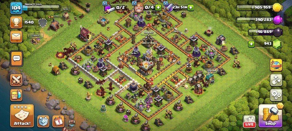 clash of clans - 2