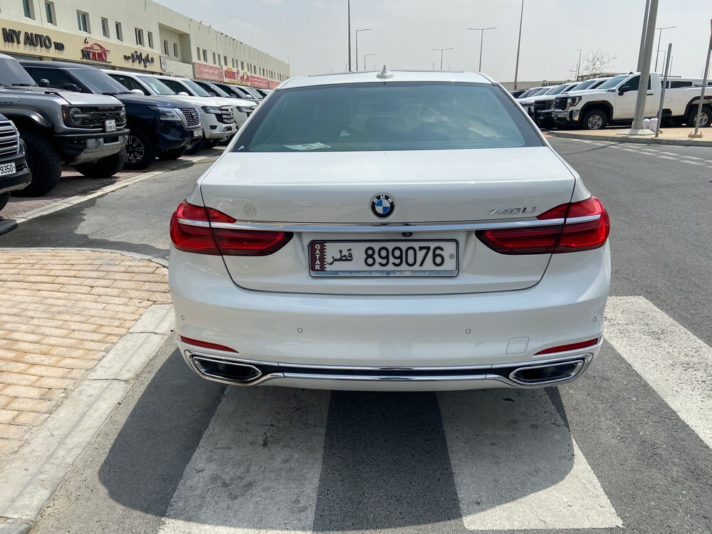 BMW 740 2016 white  - 5