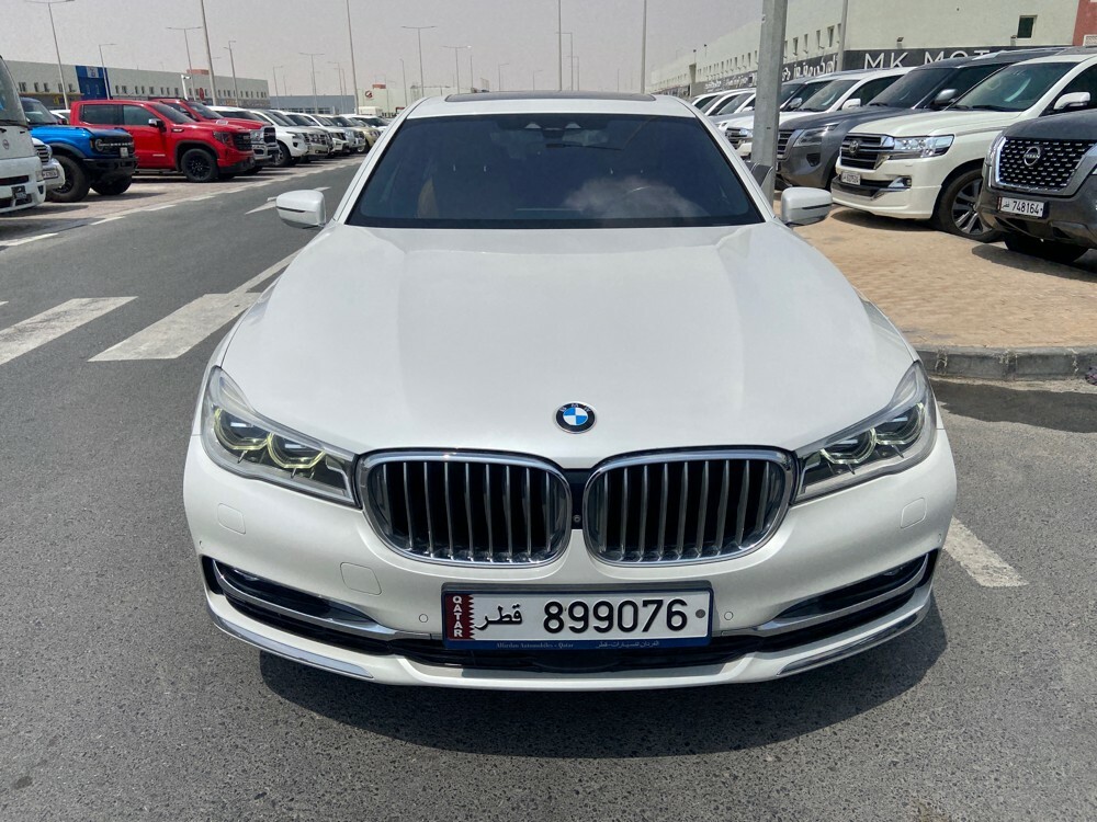 BMW 740 2016 white  - 1
