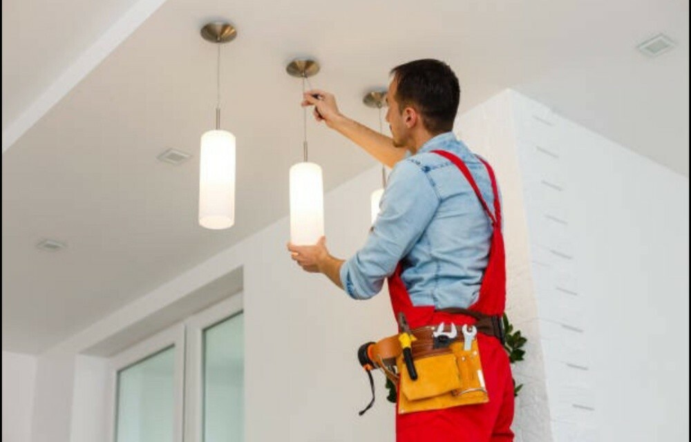 Electric working... light fixing - 5