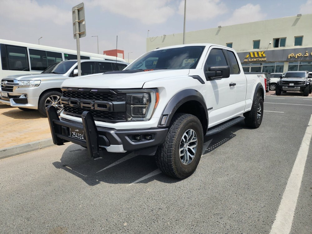 Ford Raptor 2022 white  - 6