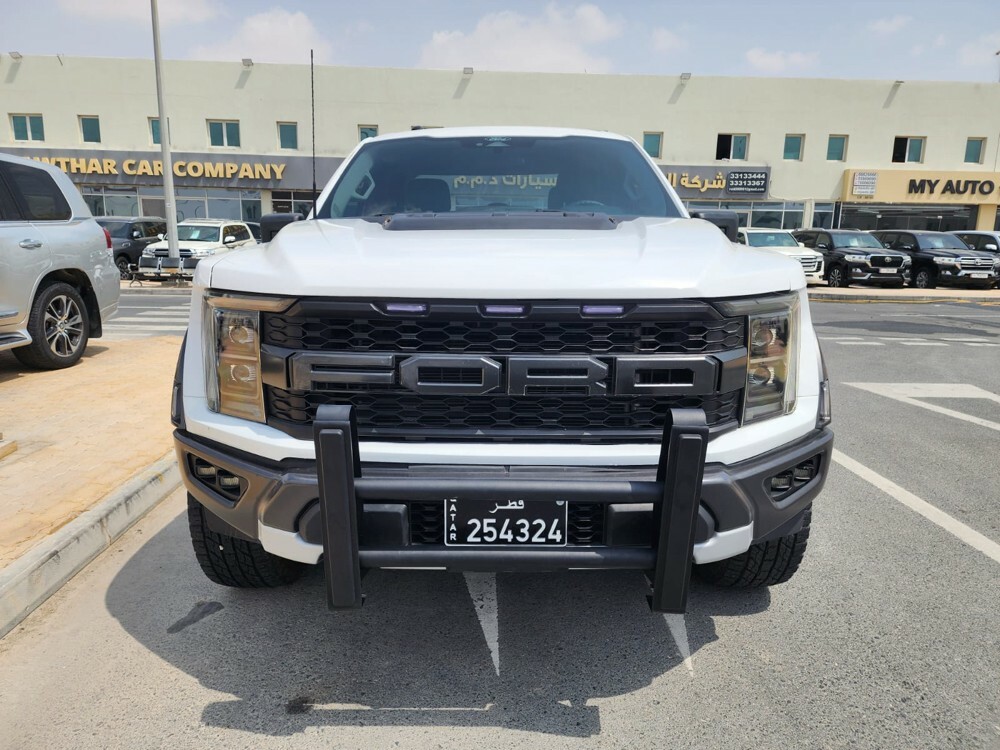 Ford Raptor 2022 white  - 1